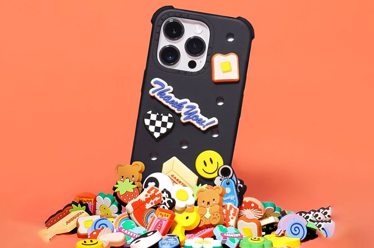 CASETiFY brings Crocs-like pin charms to add some fun to your phone covers  - Yanko Design